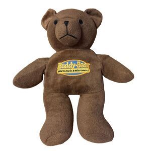 Intelex Buddy Bear Microwaveable Plush Teddy Bear Heating Pad Stuffed Animal